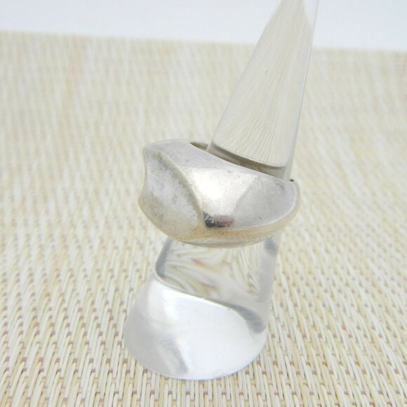 .925 Sterling Silver Modernist Arrow Head - Picture 2 of 5